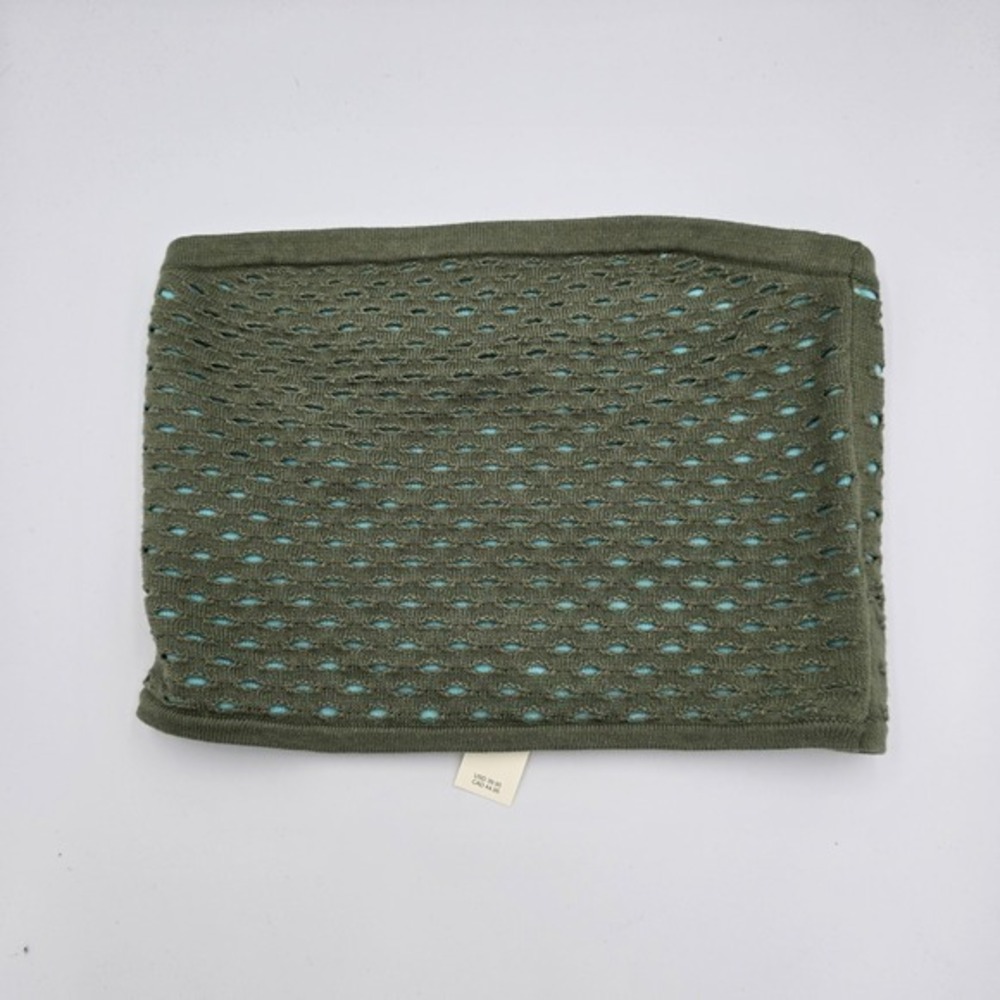 New Aerie Cutout‎ Perforated Knit Sleeveless Cropped Tube Top Size Small